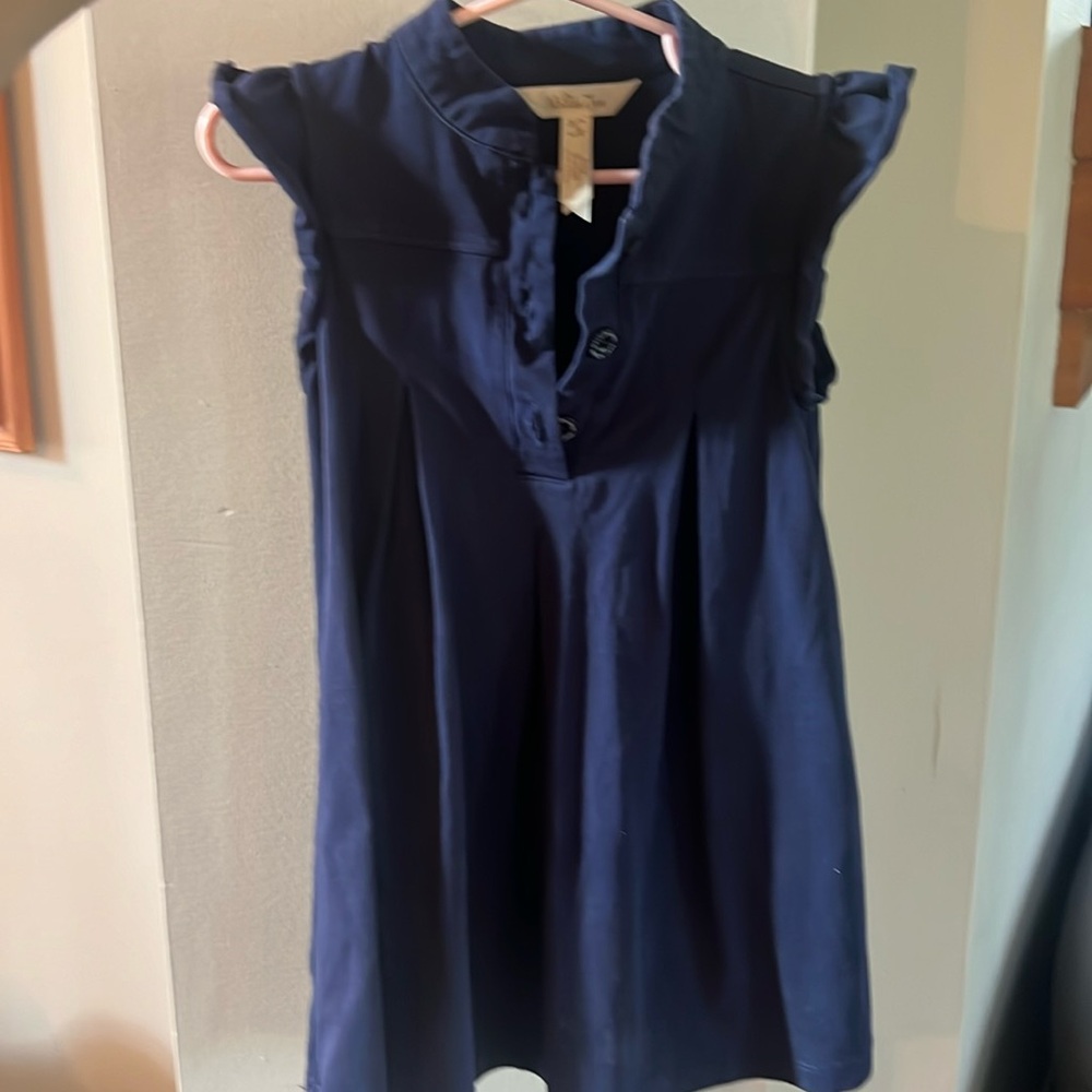 Matilda Jane Choose Your Own Path Navy Little Frankie Dress